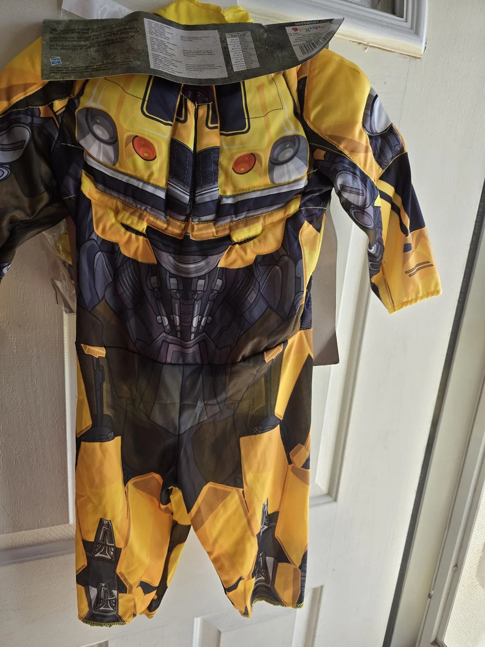 Disguise Bumblebee Character Costume in Yellow and Black